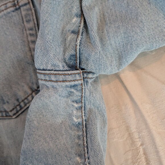 VTG 80s/90s Guess Jeans Womens Sz 27 Light Wash Straight Leg Low Rise Retro - Picture 10 of 10